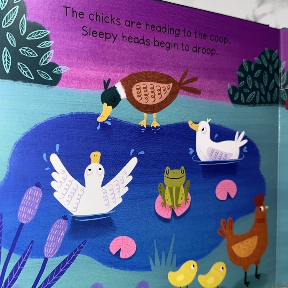 Night Night Farm Children's Book glow in the dark - Picture 10 of 16